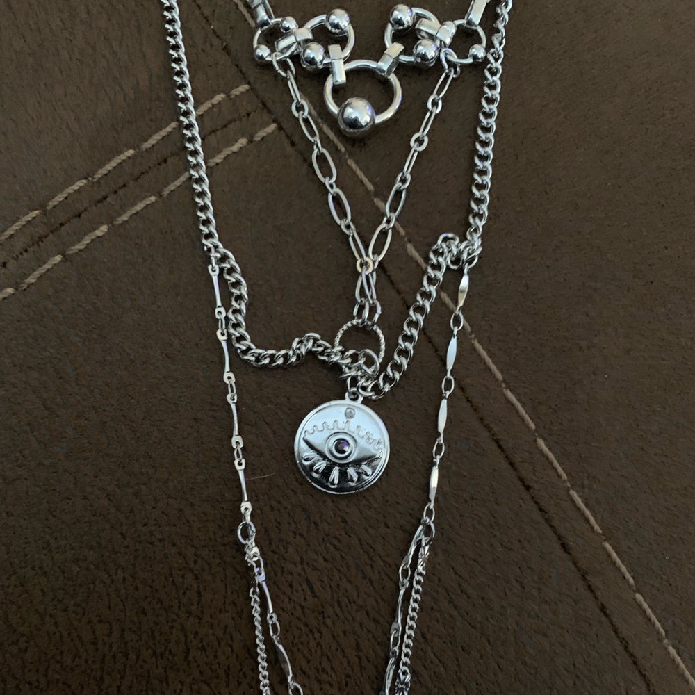 Brand New AE layered necklace